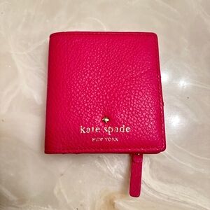 Kate Spade Fuchsia Leather Wallet